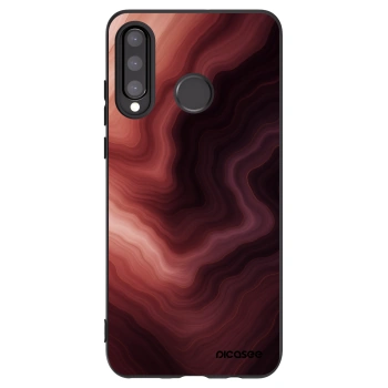 Picasee silikonový černý obal pro Huawei P30 Lite - Rouge