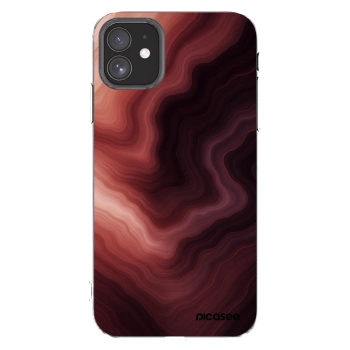 Picasee silikonový průhledný obal pro Apple iPhone 11 - Rouge
