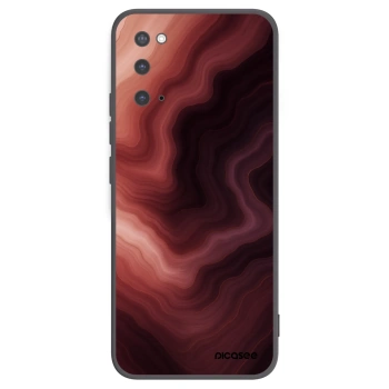 Picasee silikonový černý obal pro Samsung Galaxy S20 G980F - Rouge