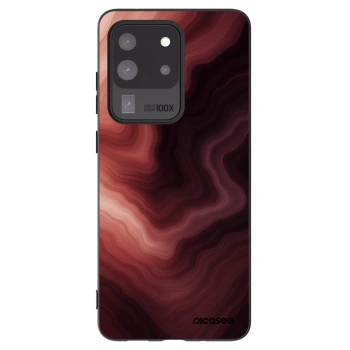 Picasee silikonový černý obal pro Samsung Galaxy S20 Ultra 5G G988F - Rouge