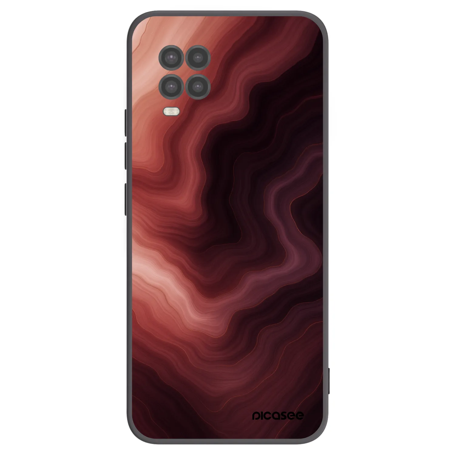 Picasee silikonový černý obal pro Xiaomi Mi 10 Lite - Rouge