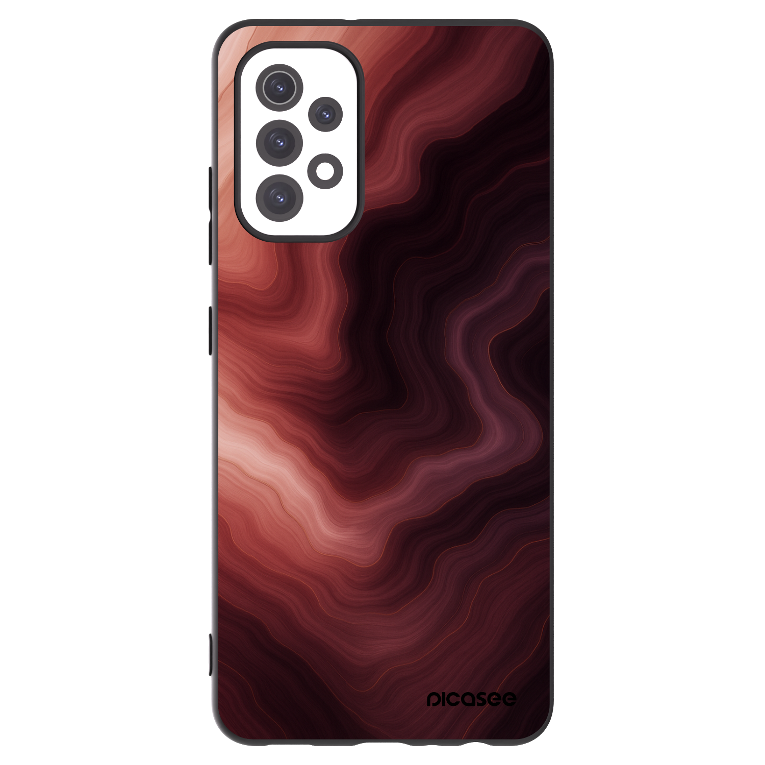 Picasee silikonový černý obal pro Samsung Galaxy A32 5G A326B - Rouge