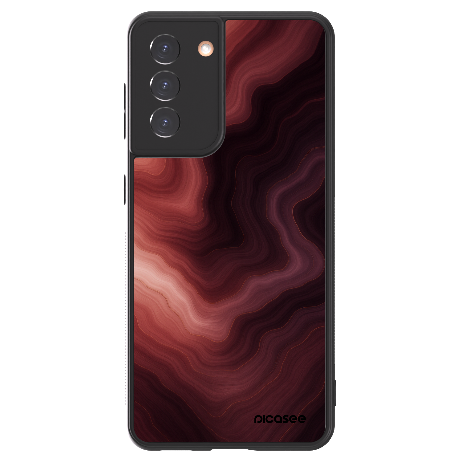Picasee ULTIMATE CASE pro Samsung Galaxy S21 5G G991B - Rouge