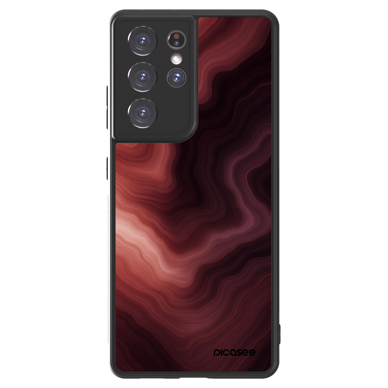 Picasee ULTIMATE CASE pro Samsung Galaxy S21 Ultra 5G G998B - Rouge