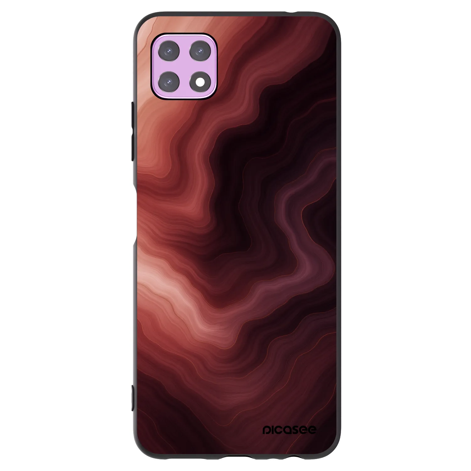 Picasee silikonový černý obal pro Samsung Galaxy A22 A226B 5G - Rouge