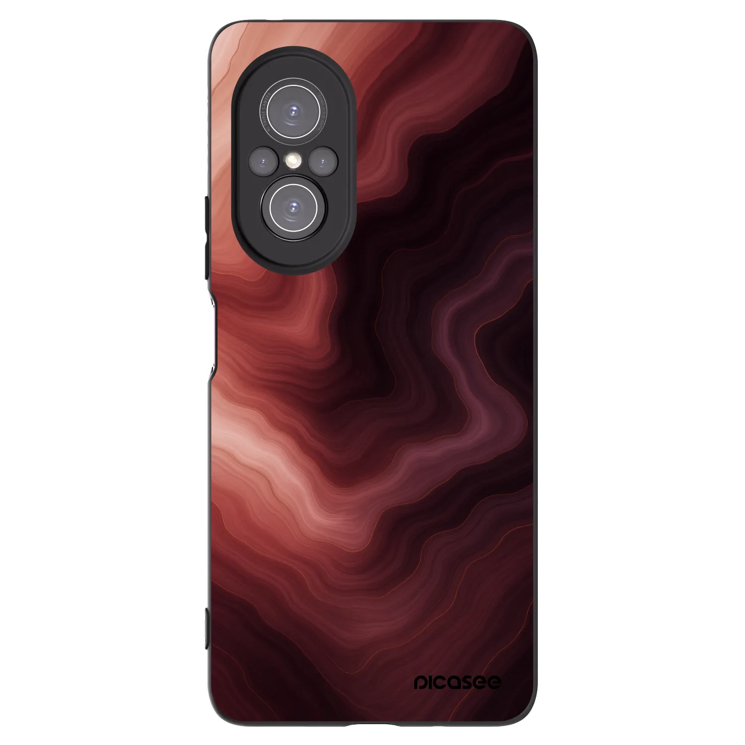 Picasee silikonový černý obal pro Huawei Nova 9 SE - Rouge