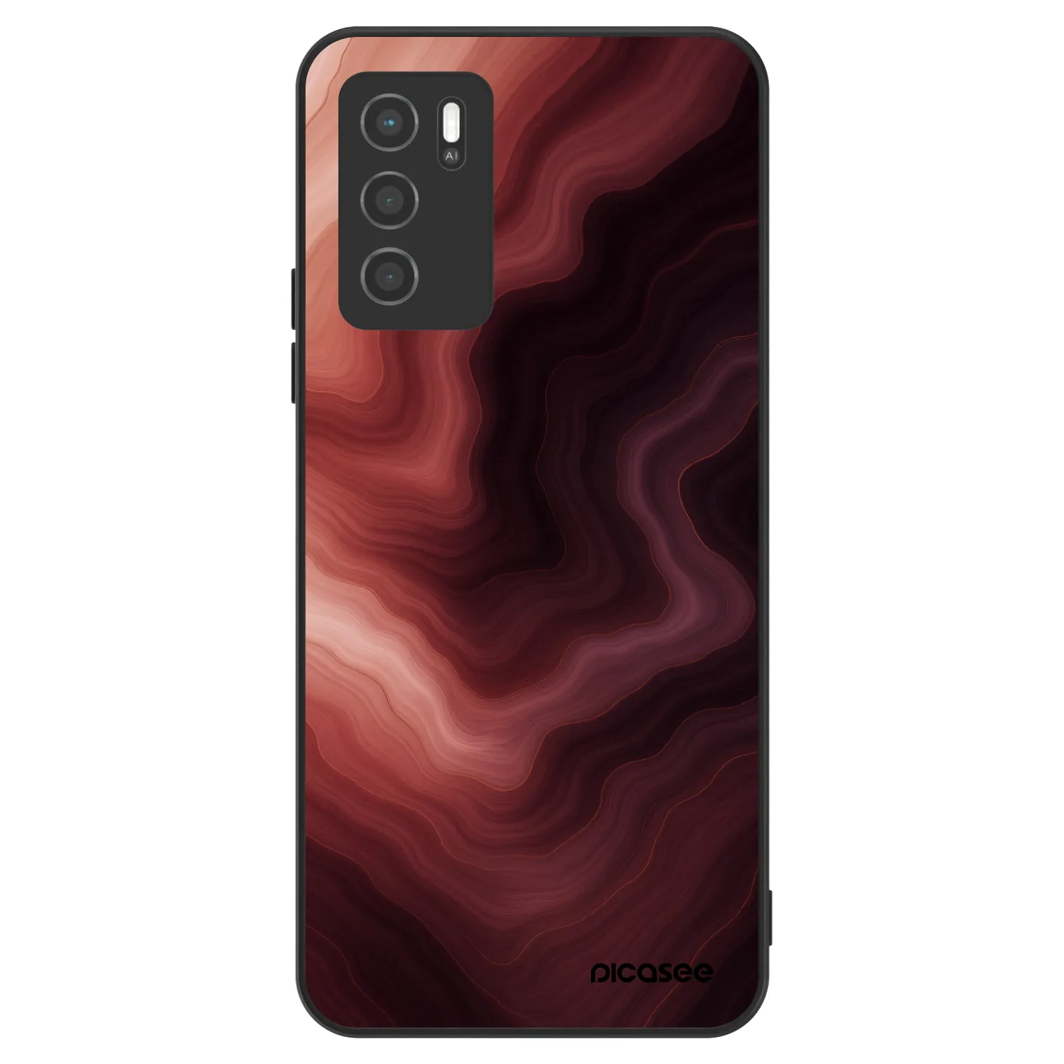 Picasee ULTIMATE CASE pro OPPO A16s - Rouge