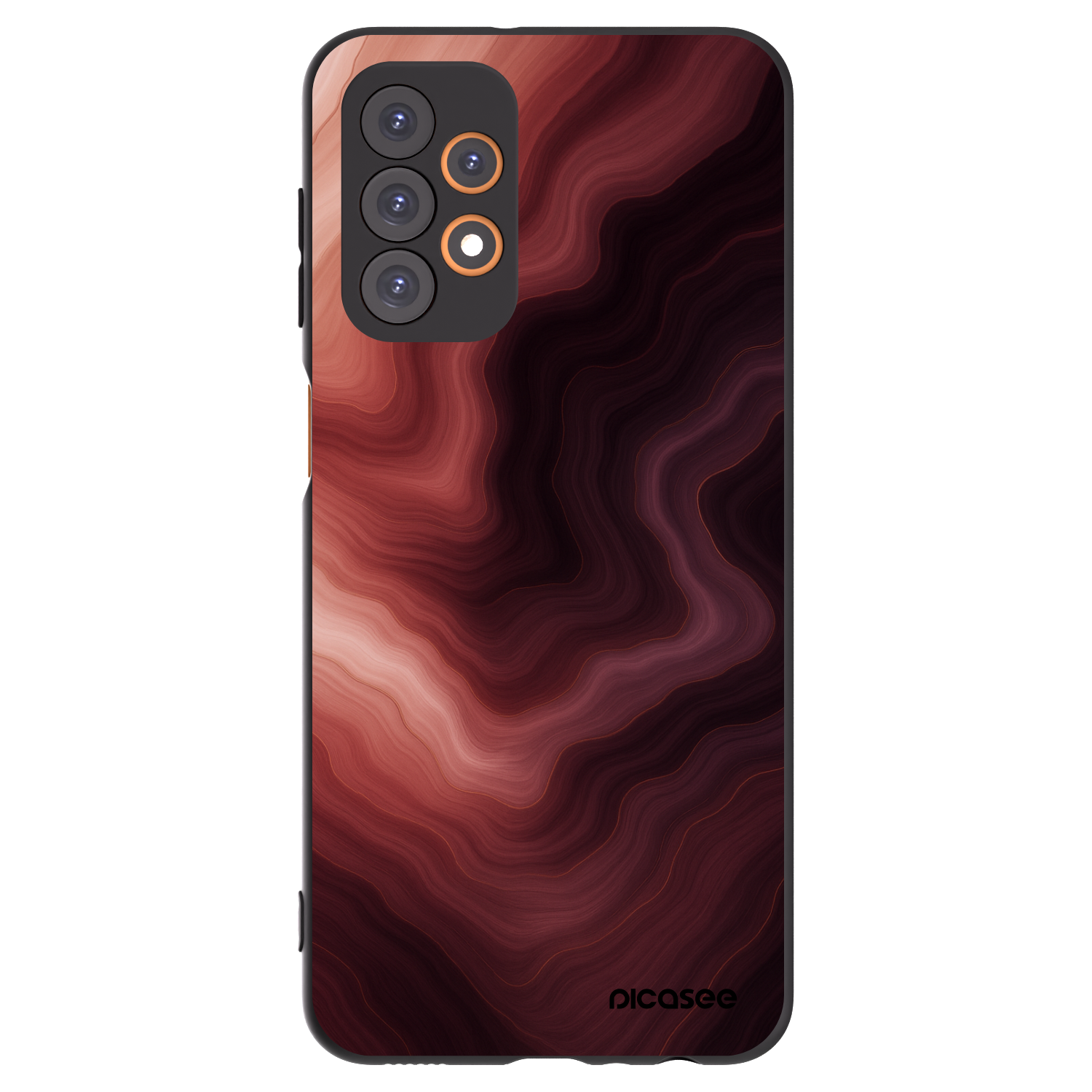 Picasee silikonový černý obal pro Samsung Galaxy A23 A236B 5G - Rouge