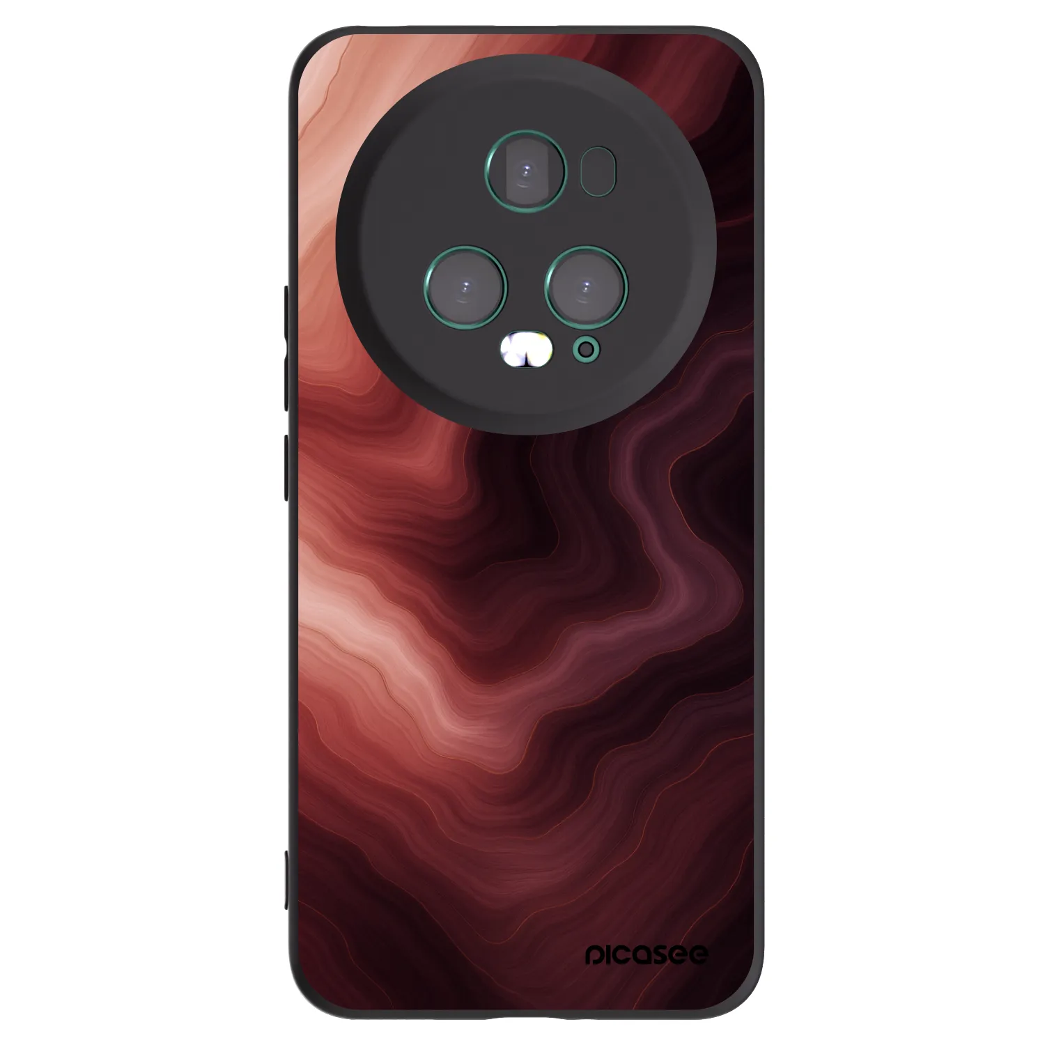 Picasee silikonový černý obal pro Honor Magic5 Pro - Rouge