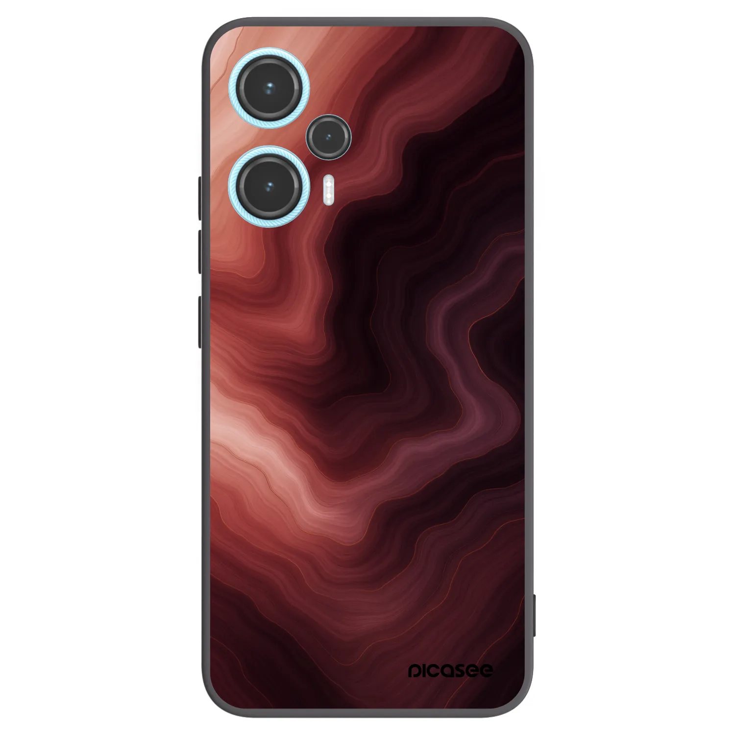 Picasee silikonový černý obal pro Xiaomi Poco F5 - Rouge