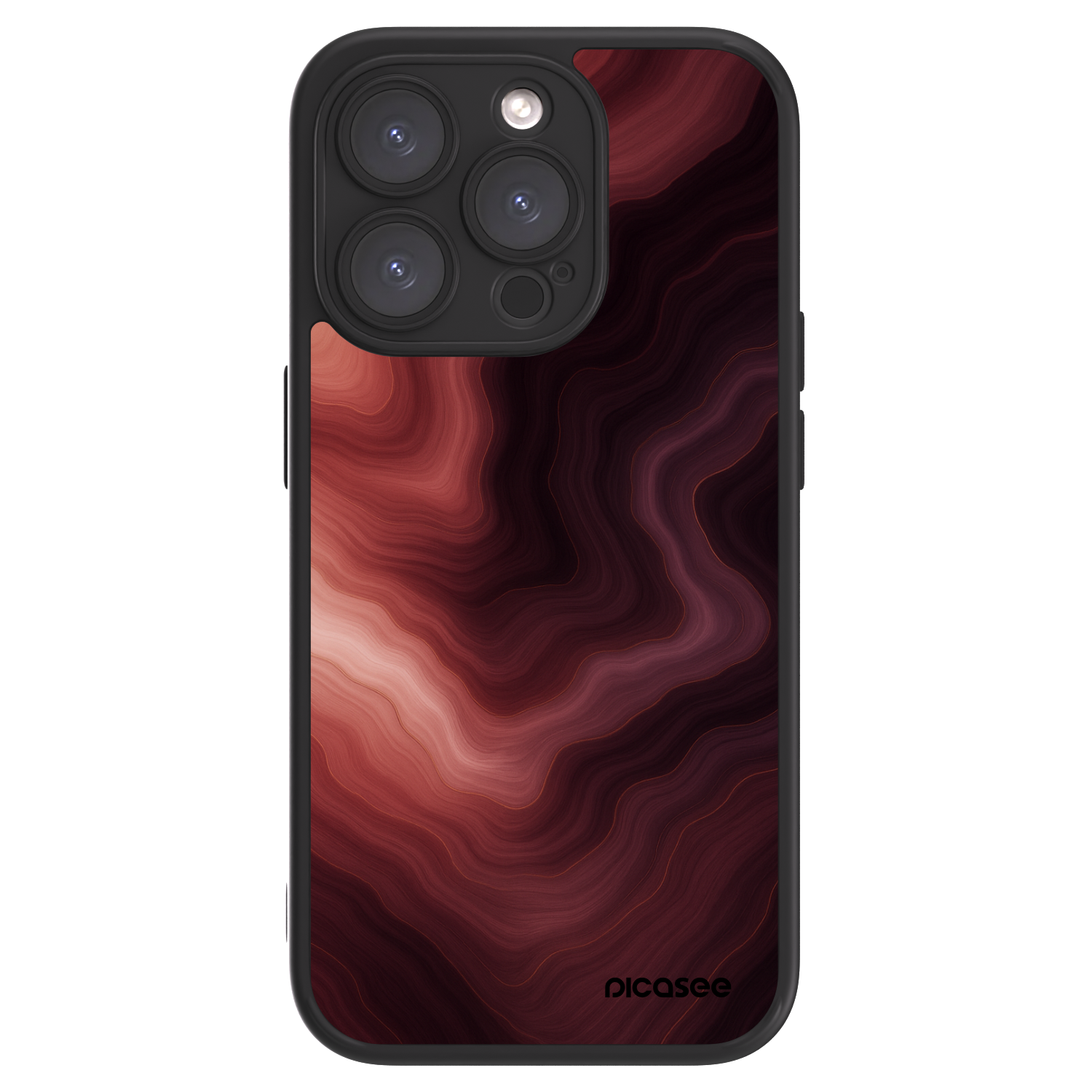 Picasee ULTIMATE CASE pro Apple iPhone 15 Pro - Rouge