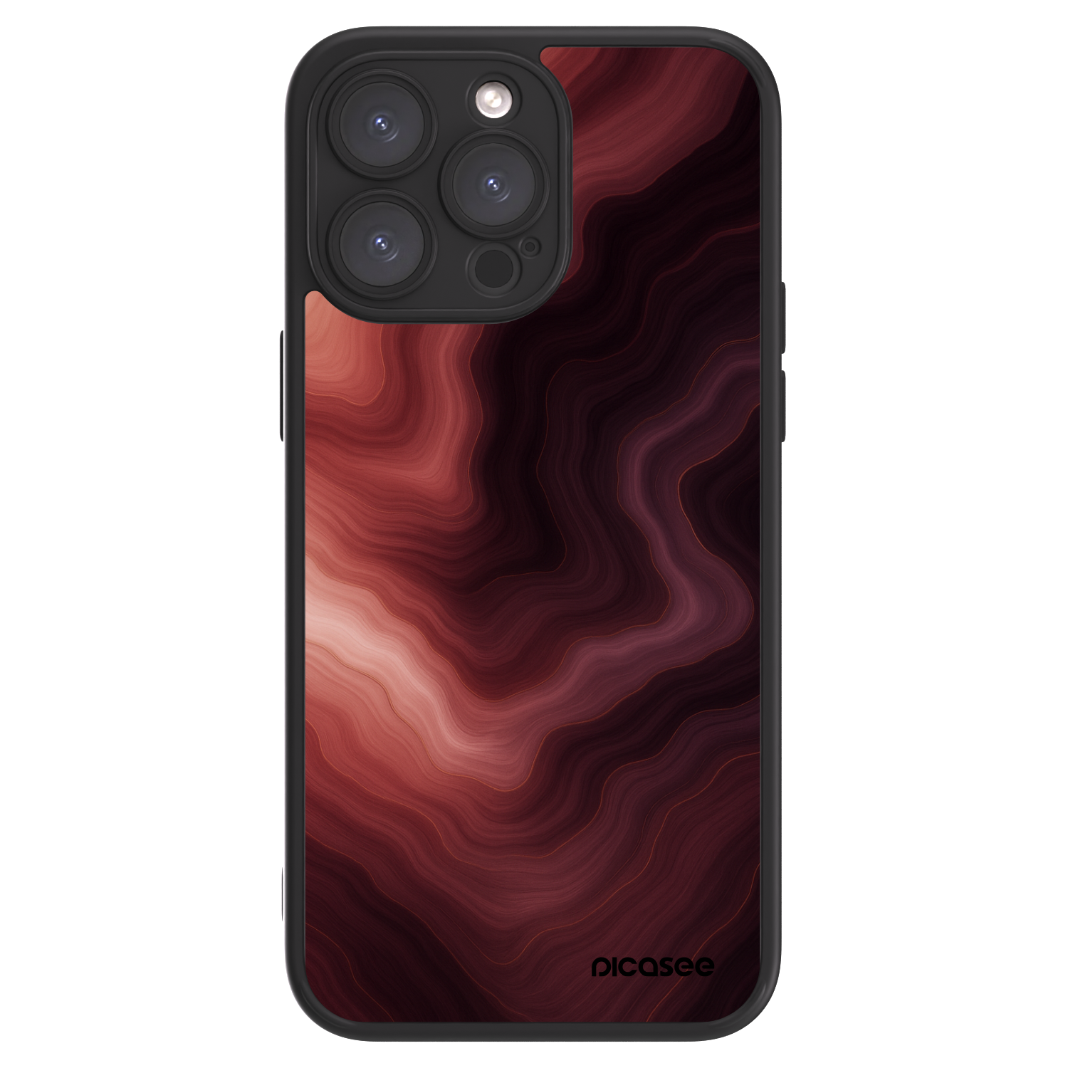 Picasee ULTIMATE CASE pro Apple iPhone 15 Pro Max - Rouge