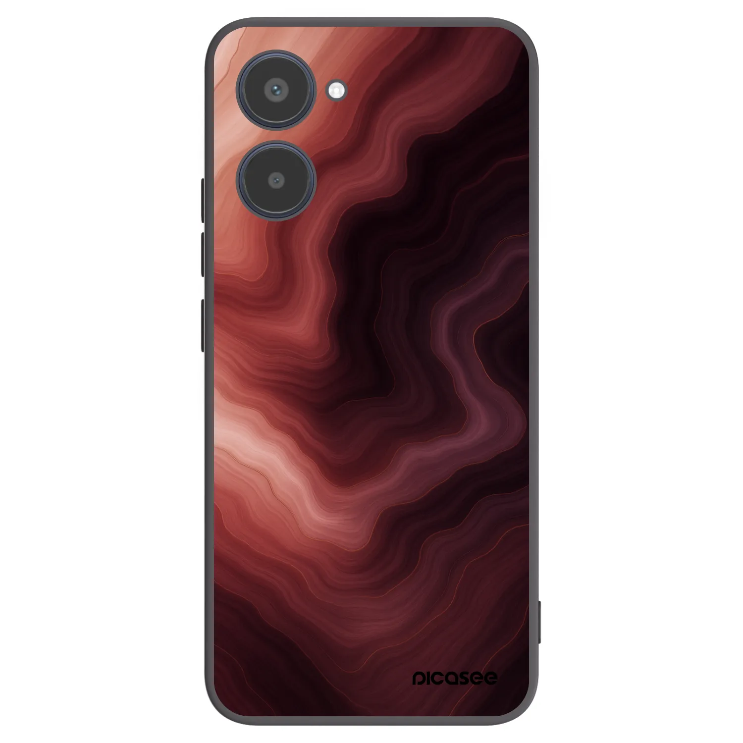 Picasee silikonový černý obal pro Realme 10 4G - Rouge