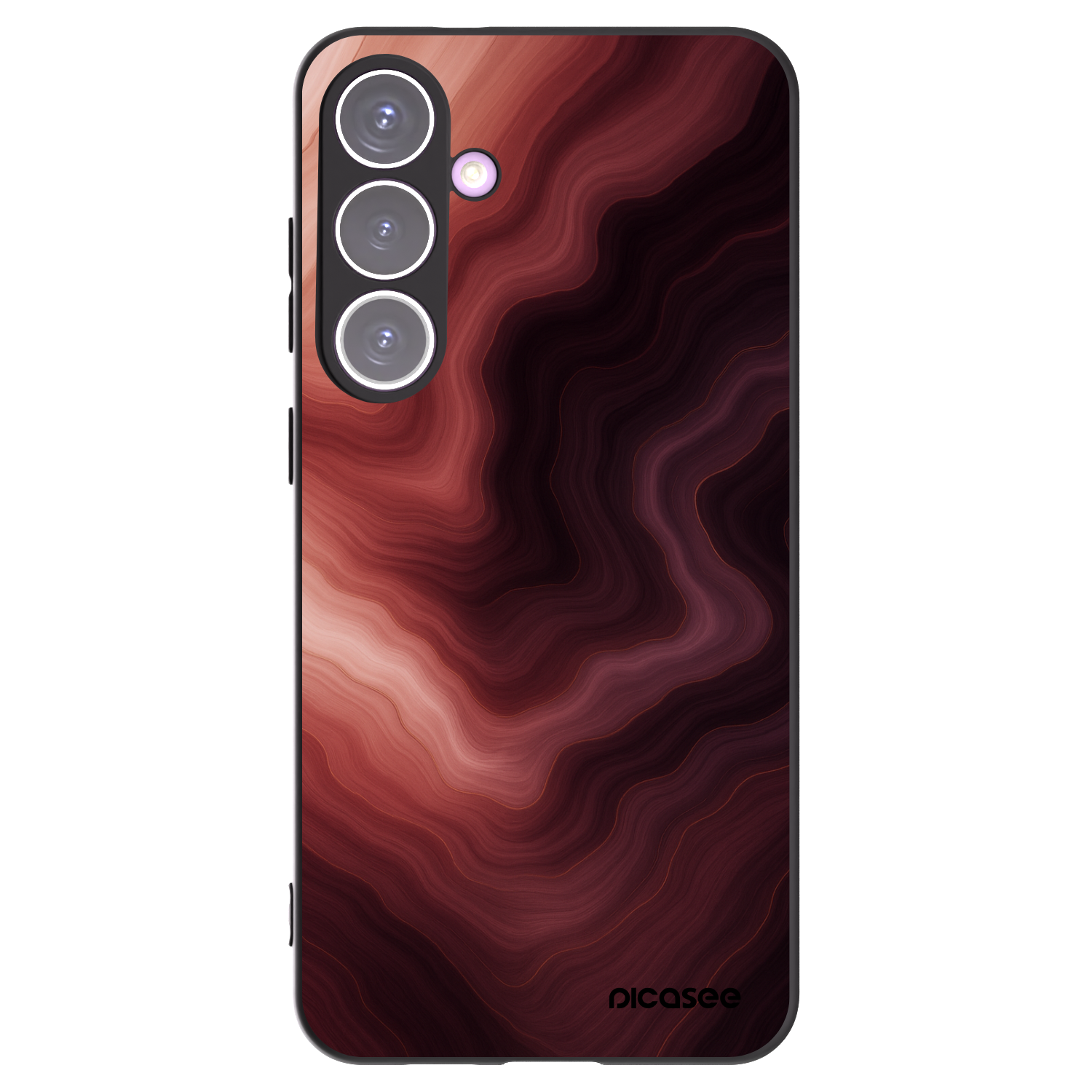 Picasee silikonový černý obal pro Samsung Galaxy S24+ S926B 5G - Rouge