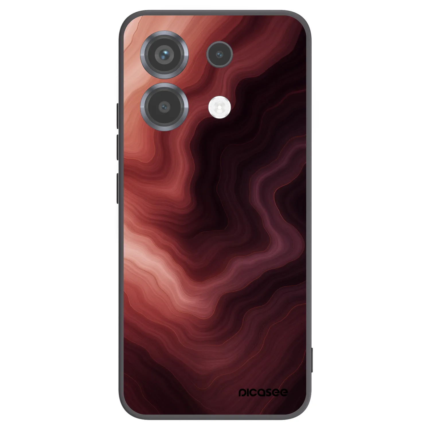 Picasee silikonový černý obal pro Xiaomi Poco X6 - Rouge
