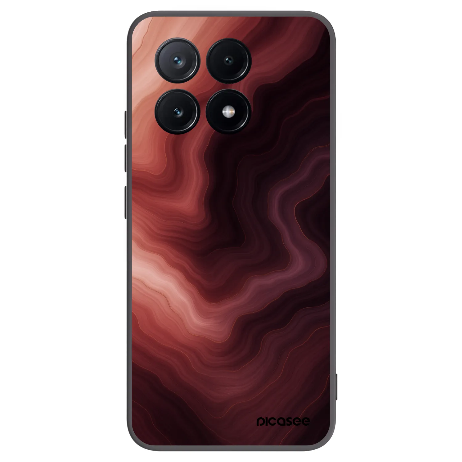 Picasee silikonový černý obal pro Xiaomi Poco X6 Pro - Rouge