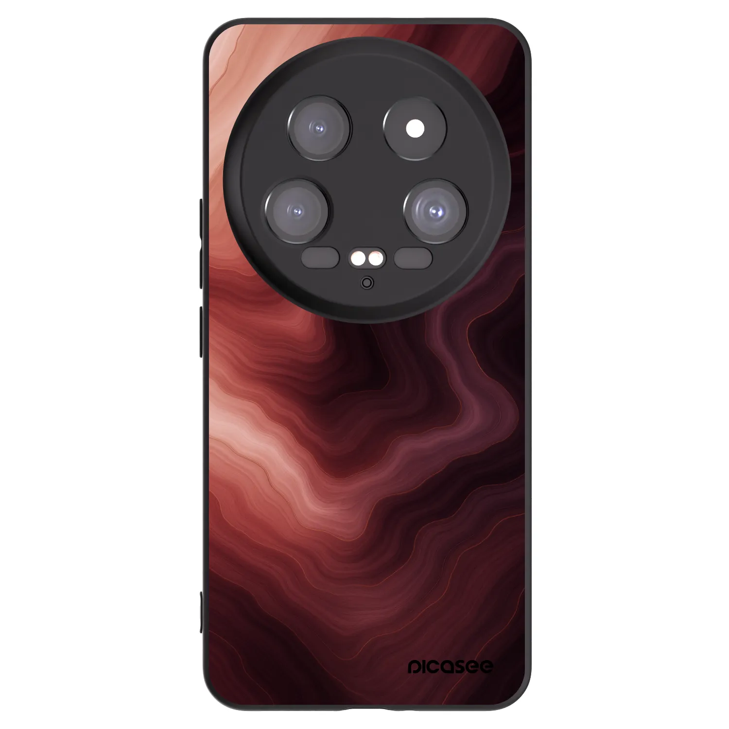 Picasee silikonový černý obal pro Xiaomi 14 Ultra - Rouge