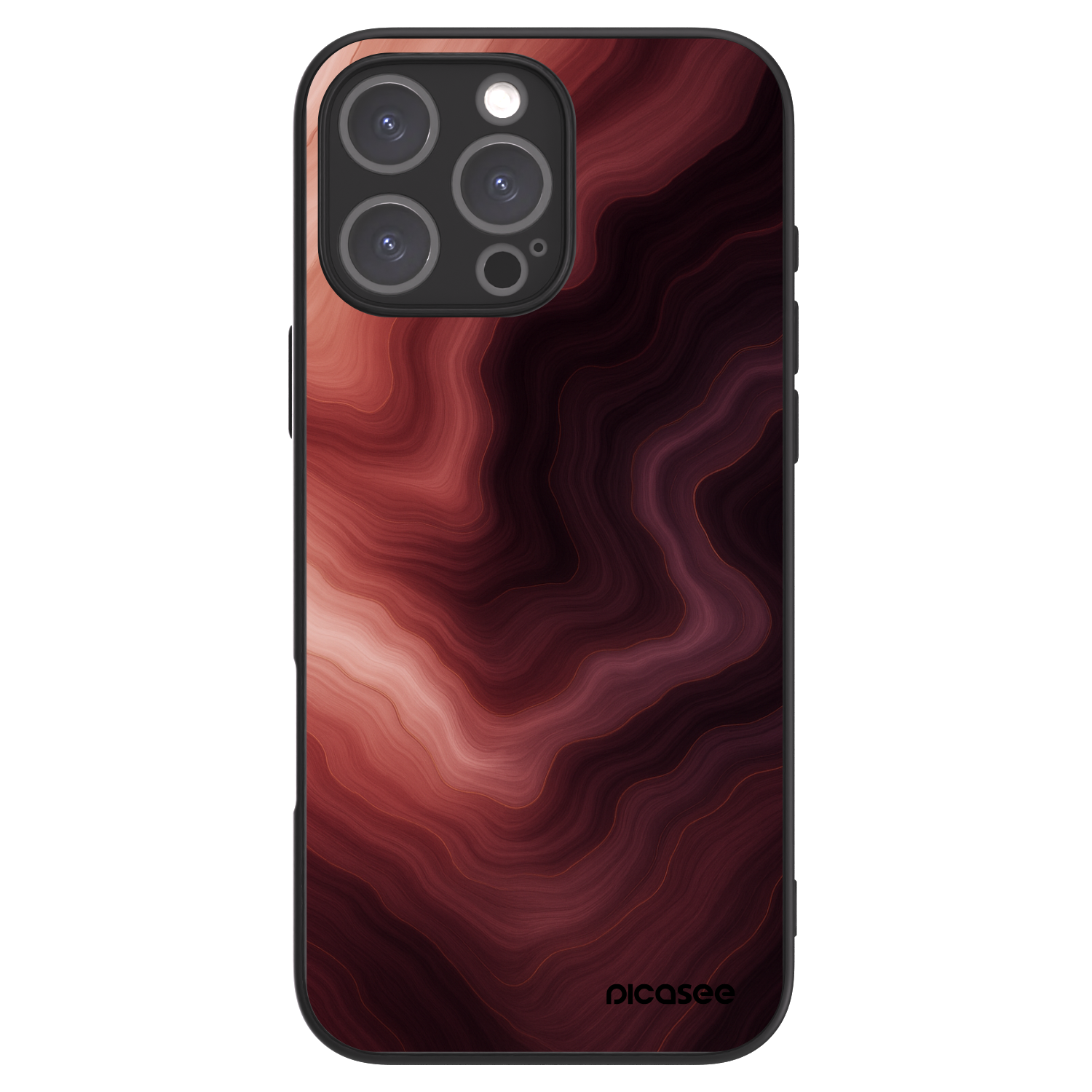 Picasee ULTIMATE CASE MagSafe pro Apple iPhone 16 Pro Max - Rouge