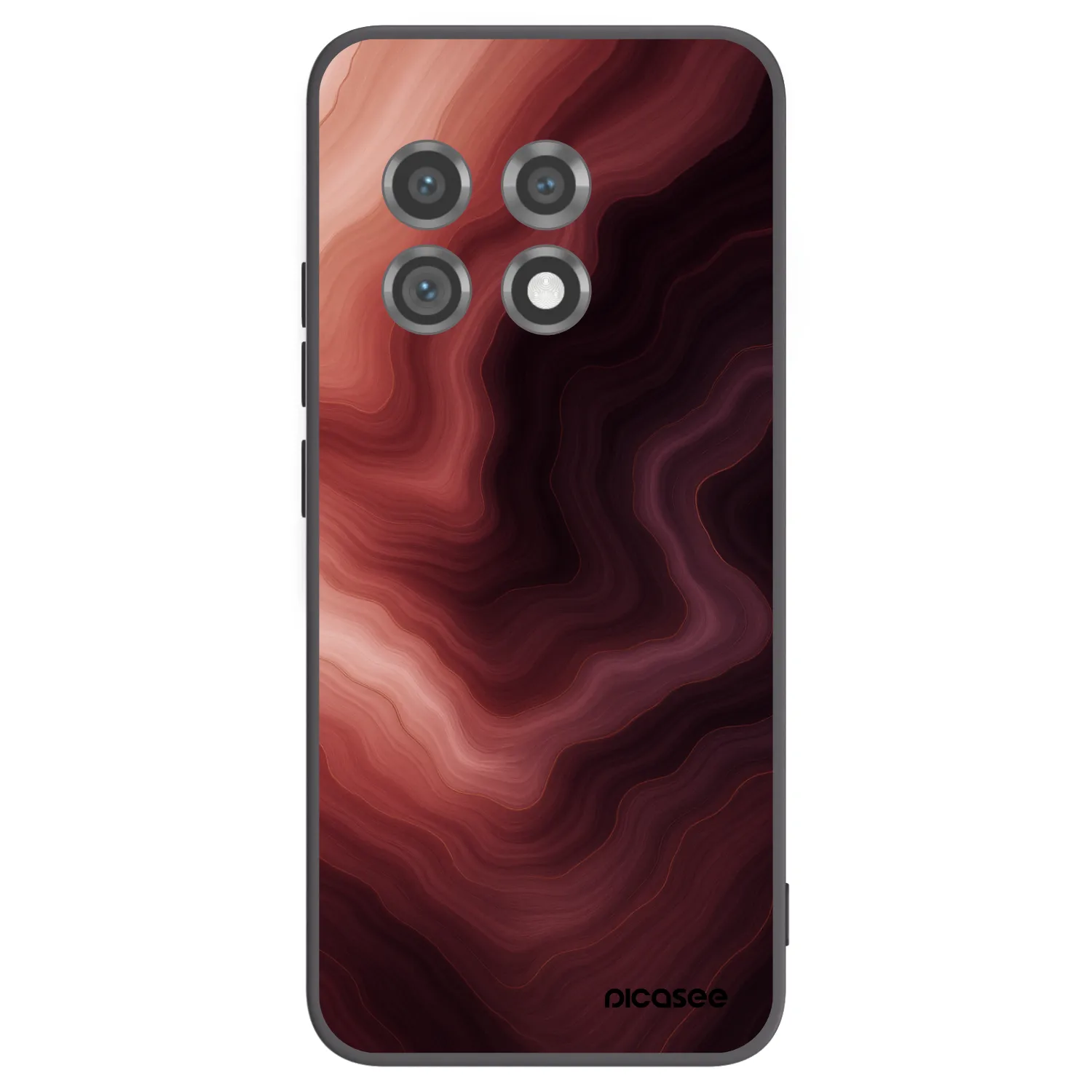 Picasee silikonový černý obal pro OnePlus 11 5G - Rouge