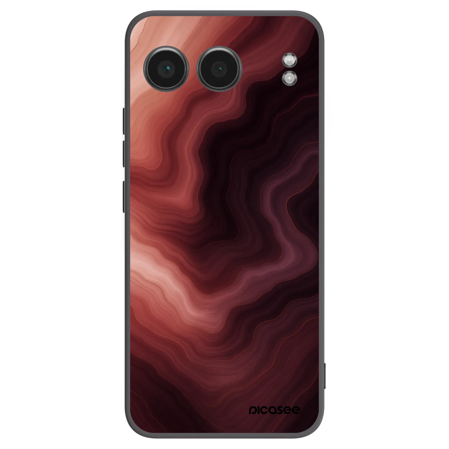 Picasee silikonový černý obal pro OnePlus Nord 4 - Rouge