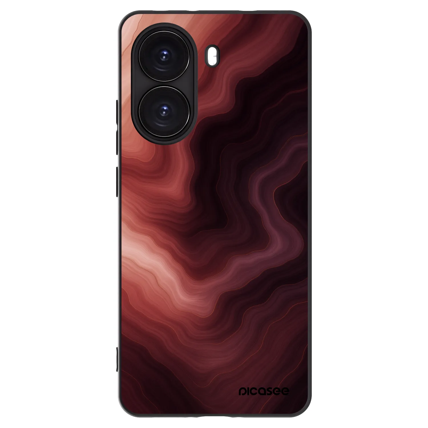 Picasee silikonový černý obal pro Xiaomi Poco X7 Pro 5G - Rouge
