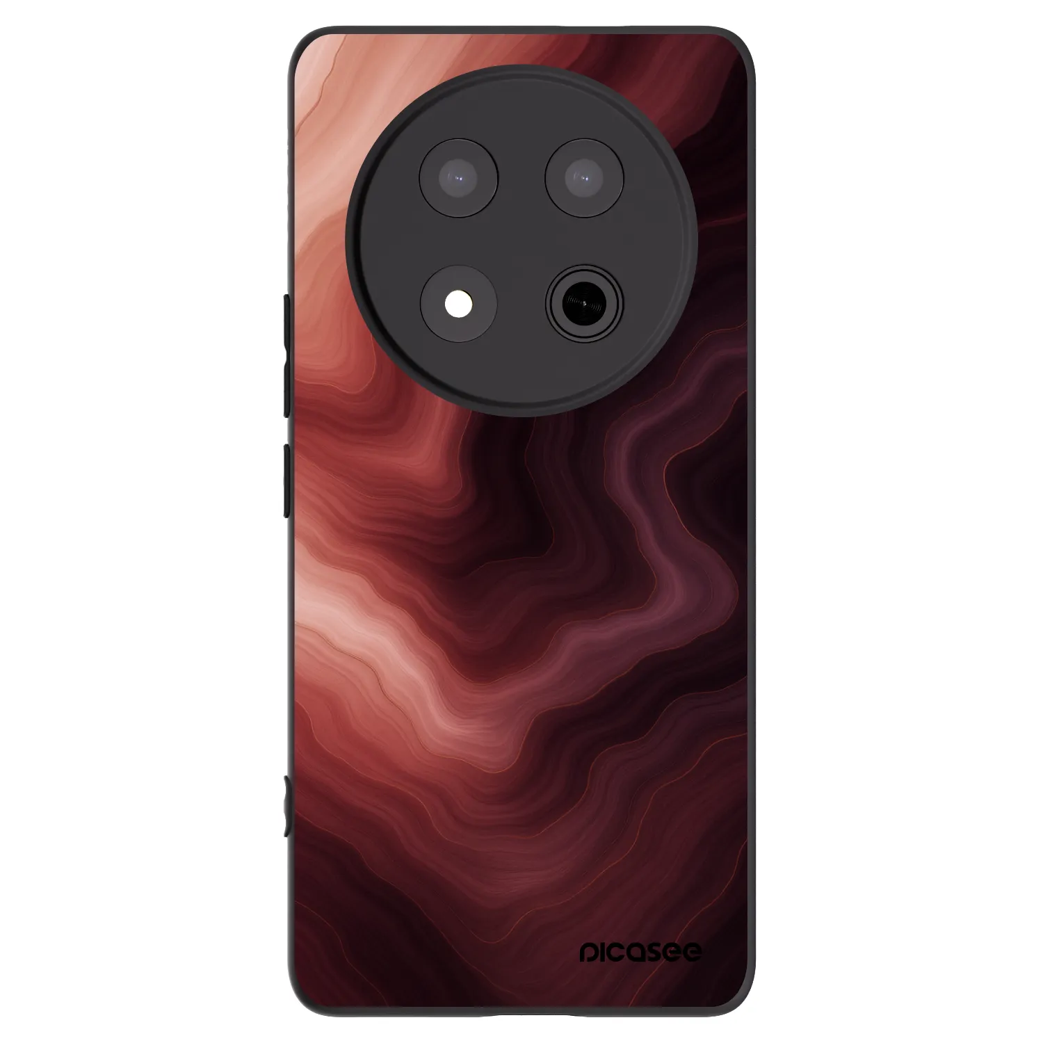 Picasee silikonový černý obal pro Honor Magic7 Lite 5G - Rouge