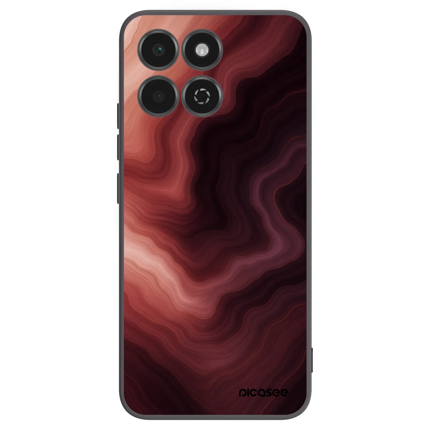 Picasee silikonový černý obal pro Honor 200 Smart 5G - Rouge