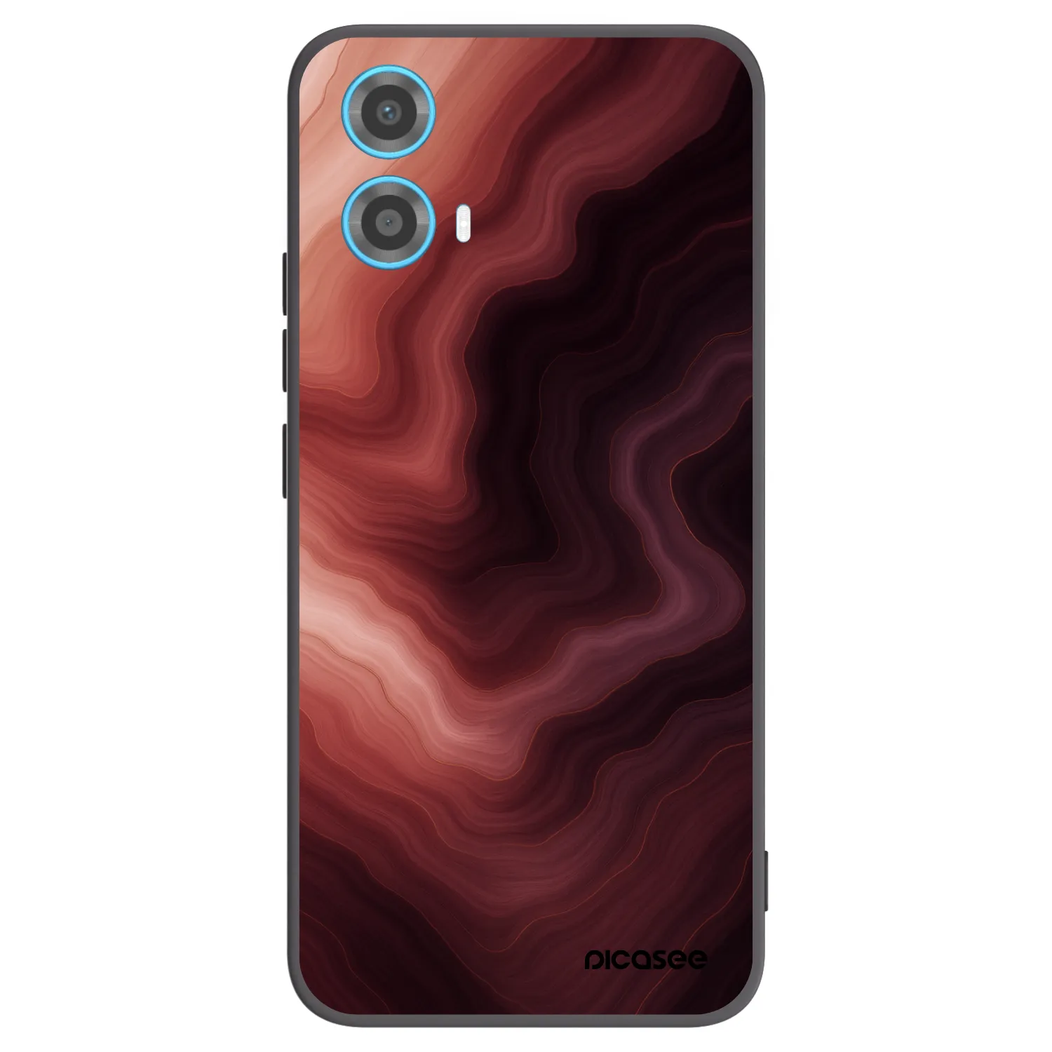 Picasee silikonový černý obal pro Motorola Moto G34 5G - Rouge