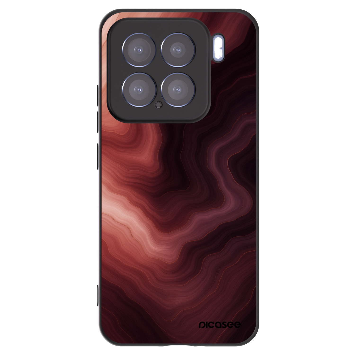 Picasee silikonový černý obal pro Xiaomi 15 - Rouge