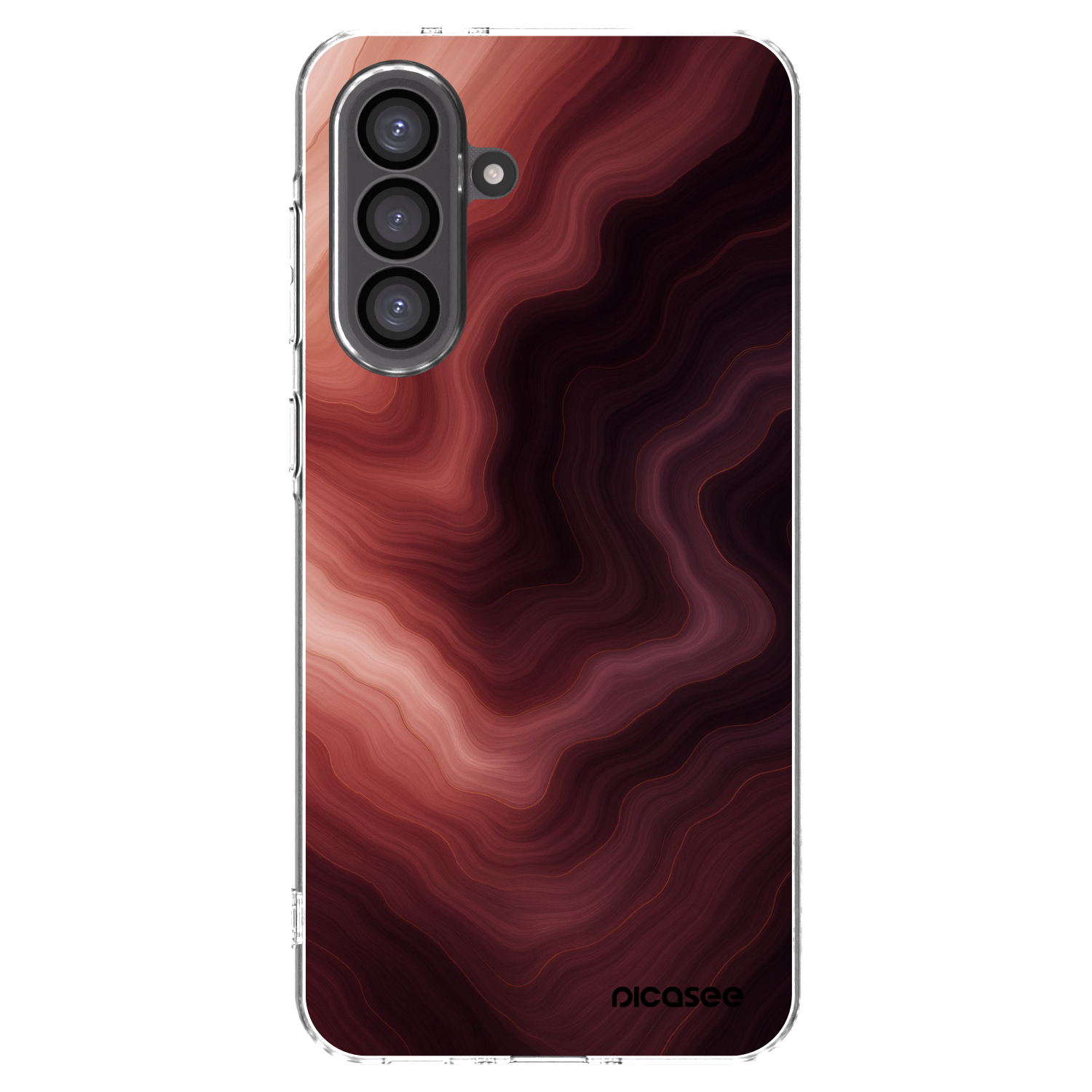 Picasee silikonový průhledný obal pro Samsung Galaxy A36 5G - Rouge