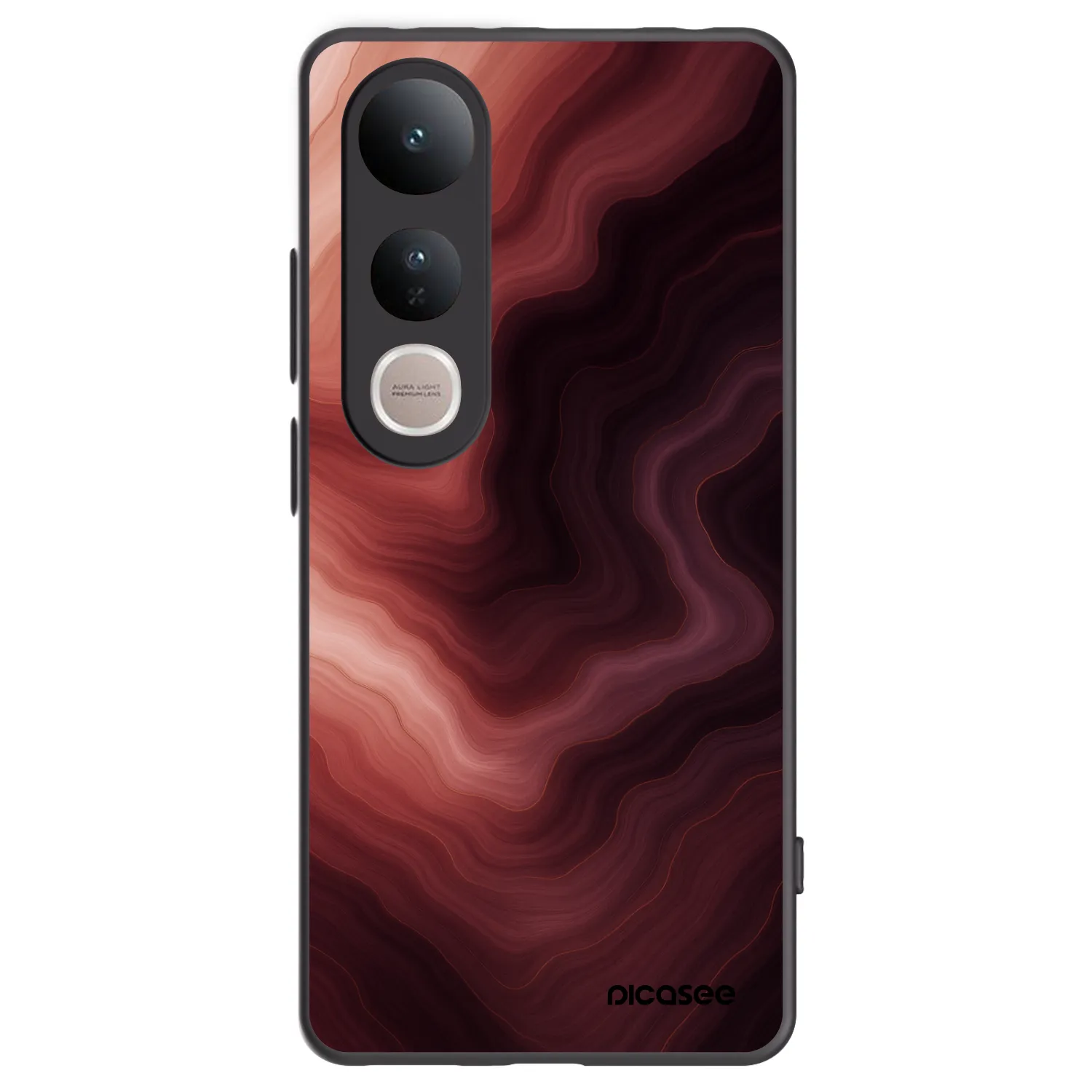 Picasee silikonový černý obal pro Vivo V50 Lite 5G - Rouge