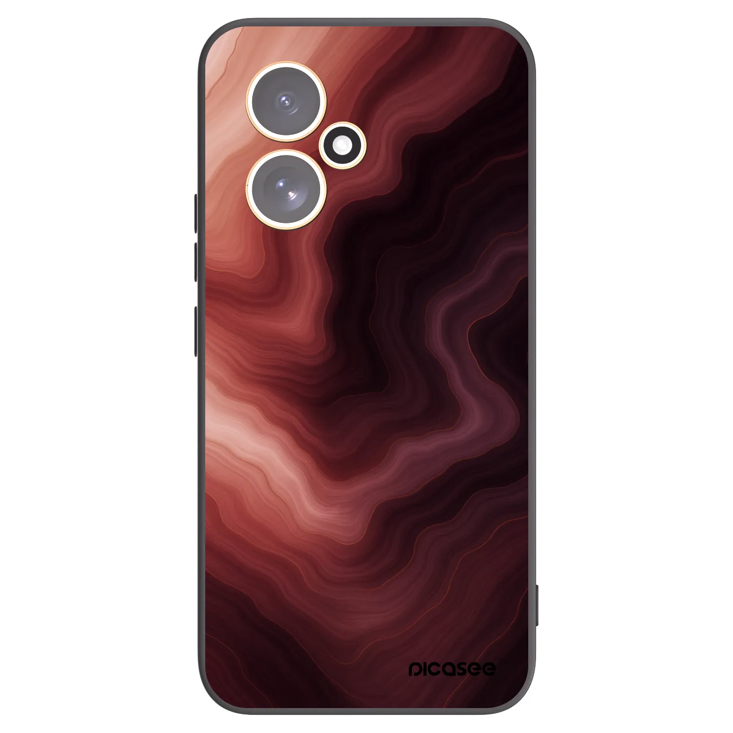 Picasee silikonový černý obal pro Honor 400 5G - Rouge