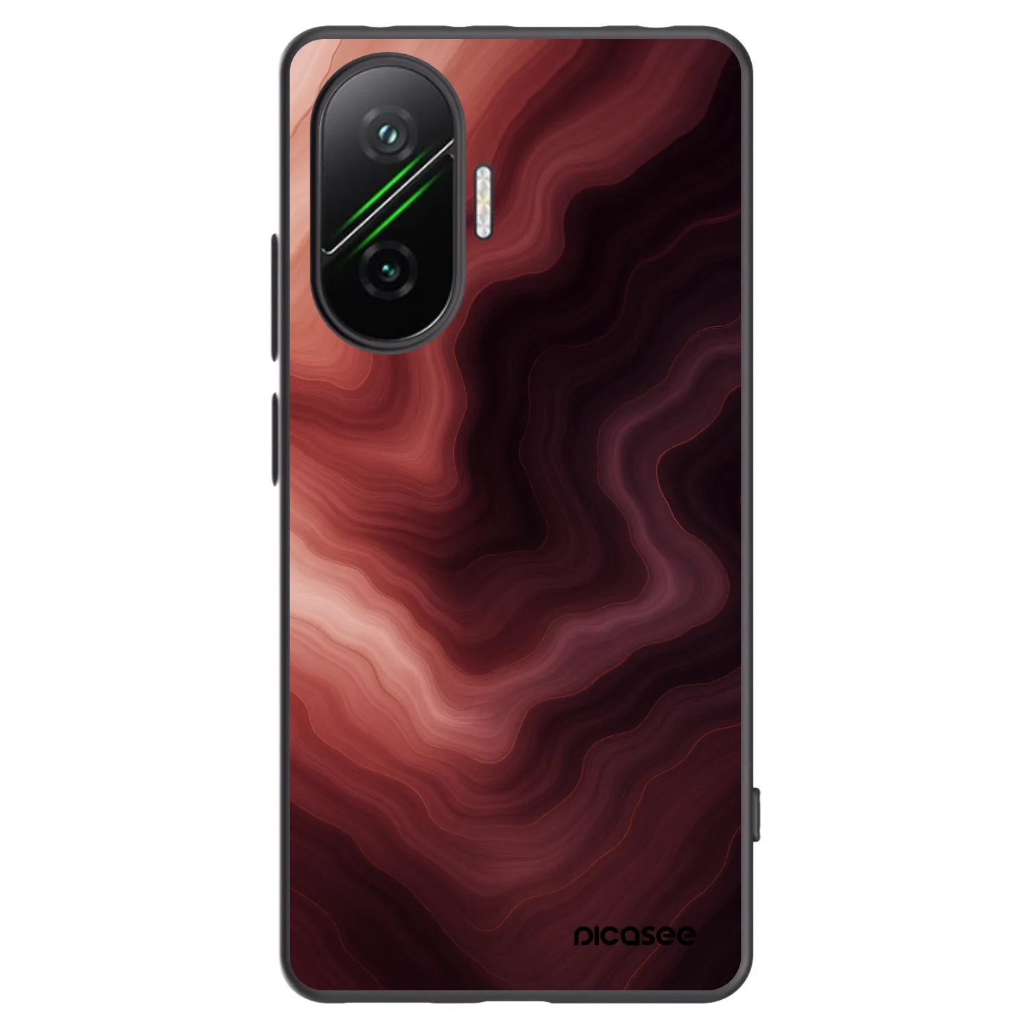 Picasee silikonový černý obal pro Xiaomi Poco F7 5G - Rouge