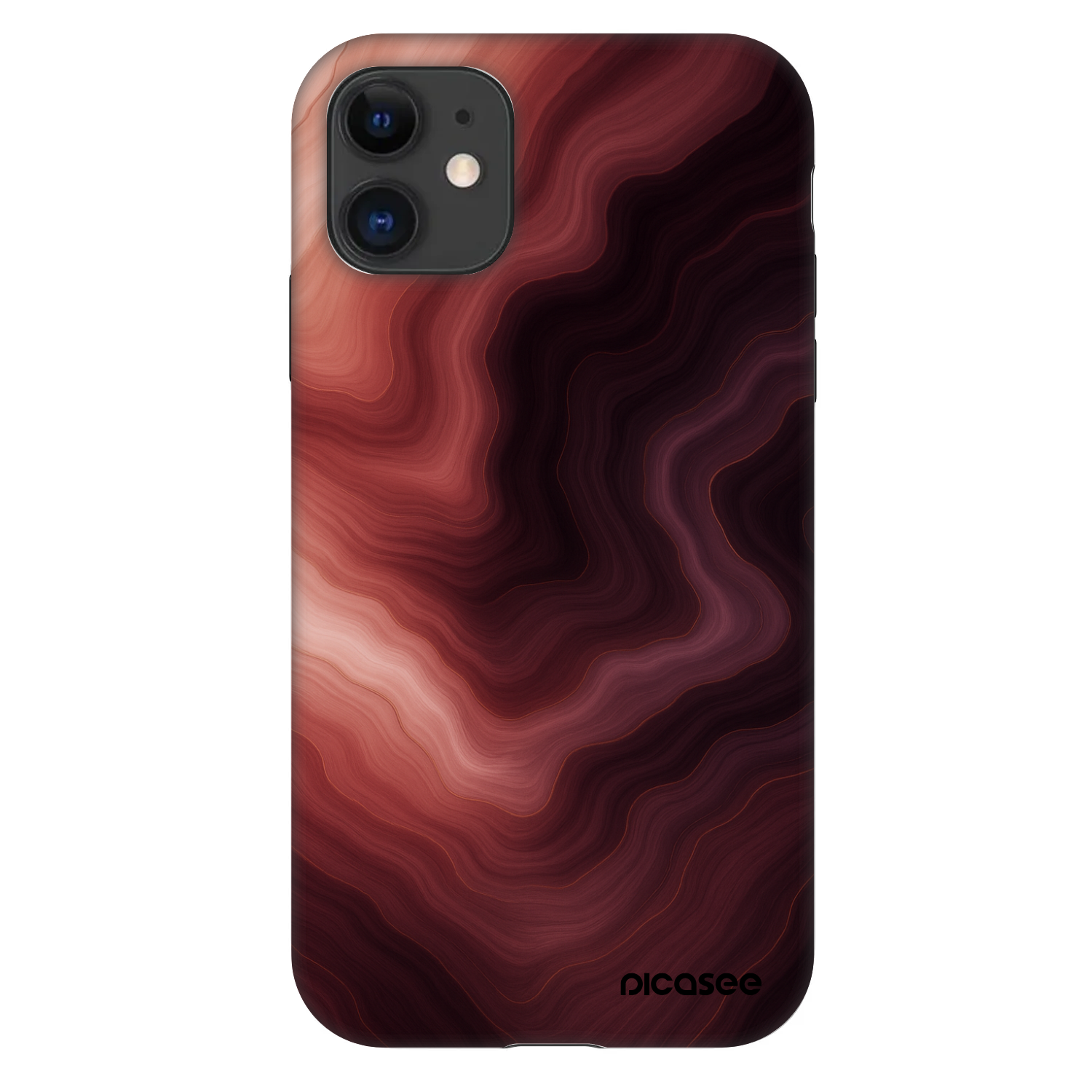 Picasee Fashion Case pro Apple iPhone 11 - Rouge