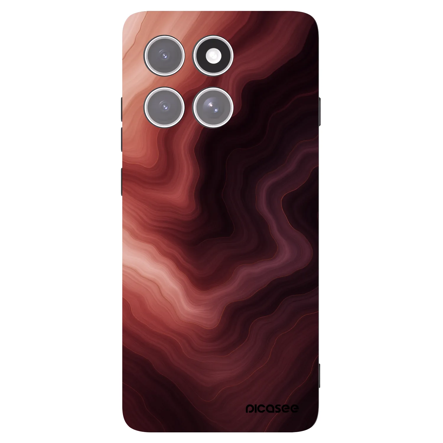 Picasee silikonový černý obal pro Motorola Edge 60 Pro - Rouge