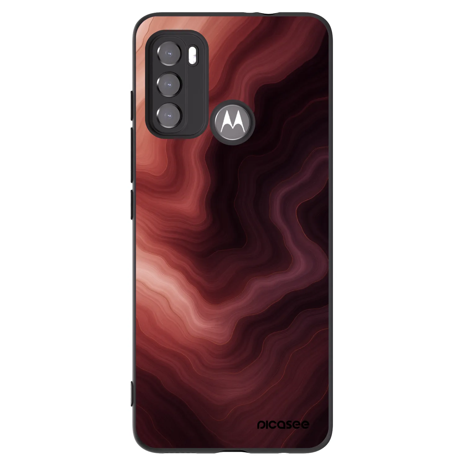 Picasee silikonový černý obal pro Motorola Edge 60 5G - Rouge