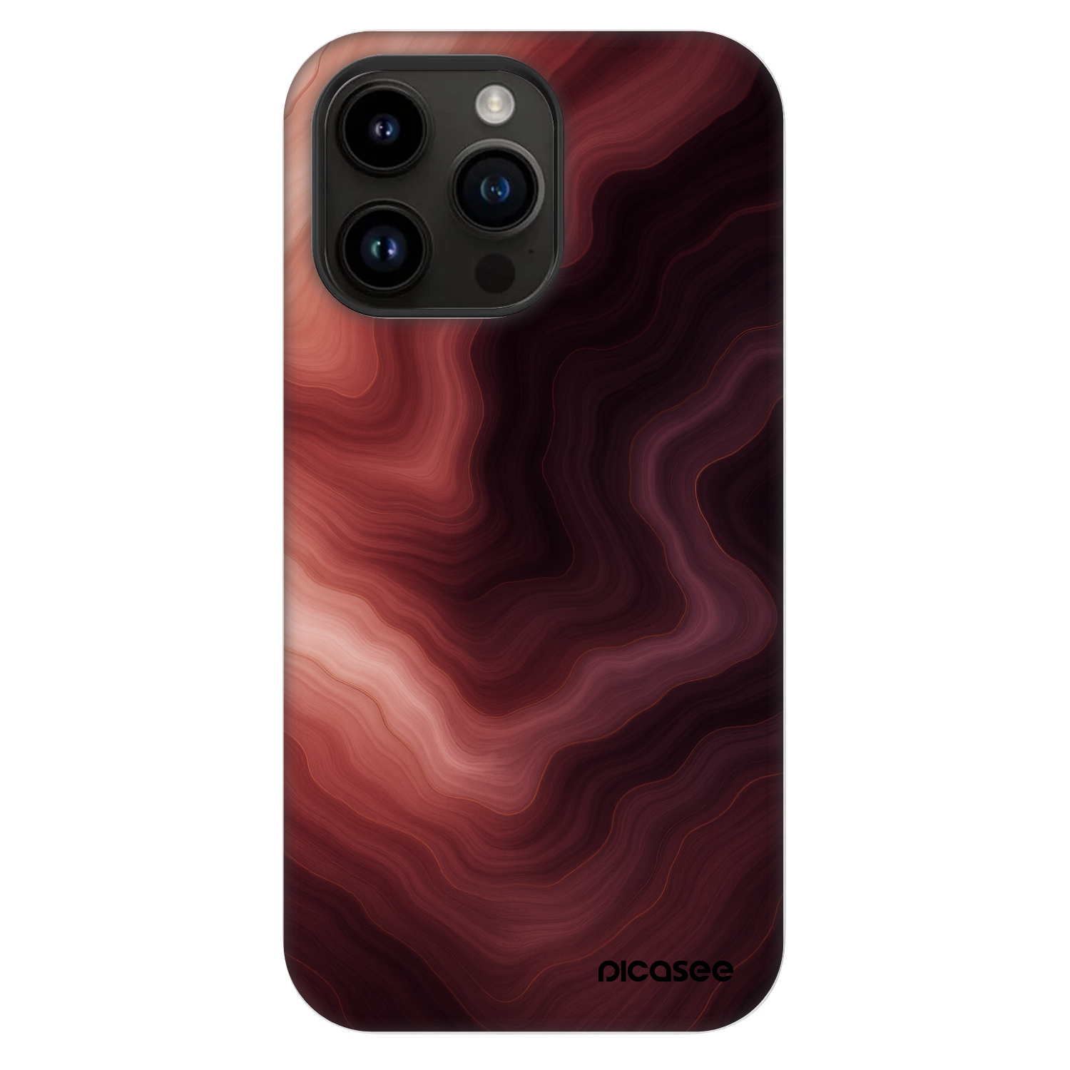 Picasee Fashion Case MagSafe Apple iPhone 14 Pro Max - Rouge