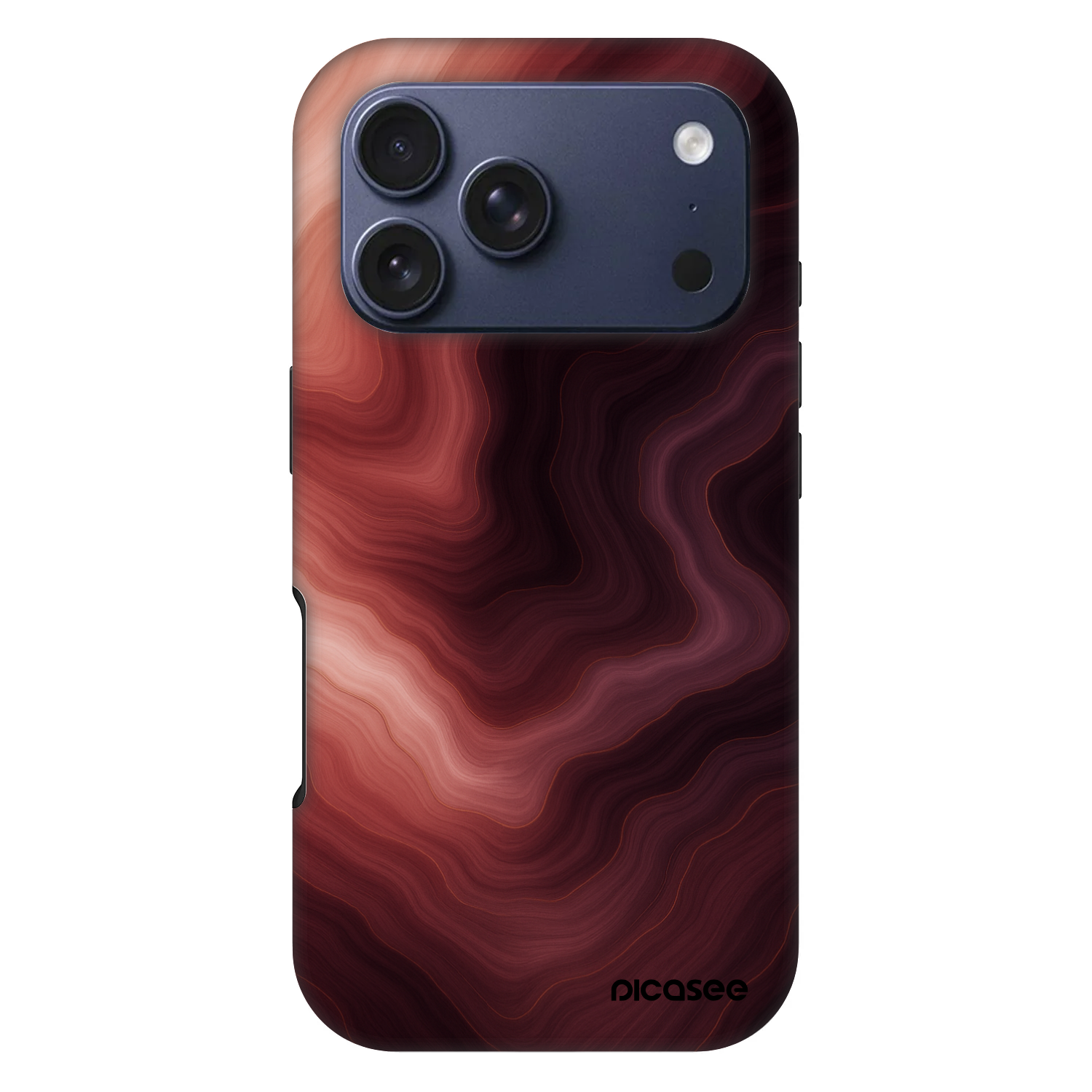 Picasee Fashion Case MagSafe Apple iPhone 17 Pro - Rouge