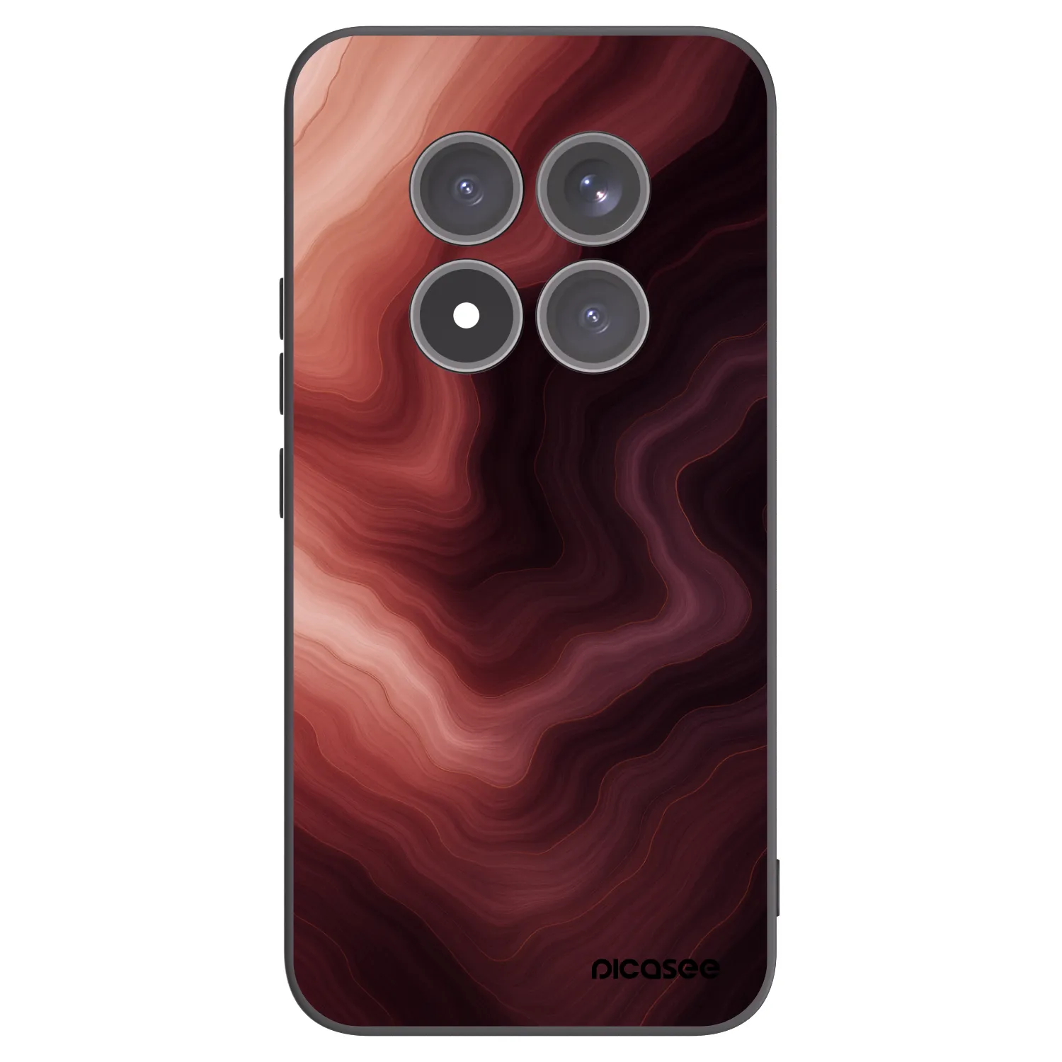 Picasee silikonový černý obal pro Xiaomi Redmi Note 15 Pro+ - Rouge