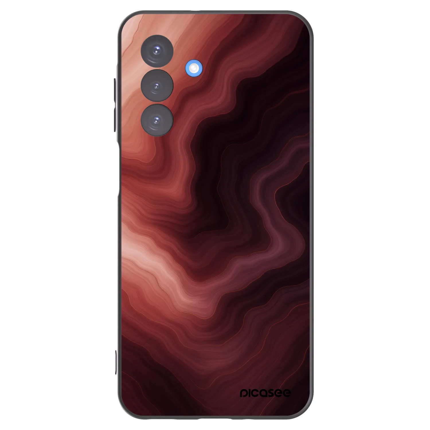 Picasee silikonový černý obal pro Samsung Galaxy A17 5G - Rouge