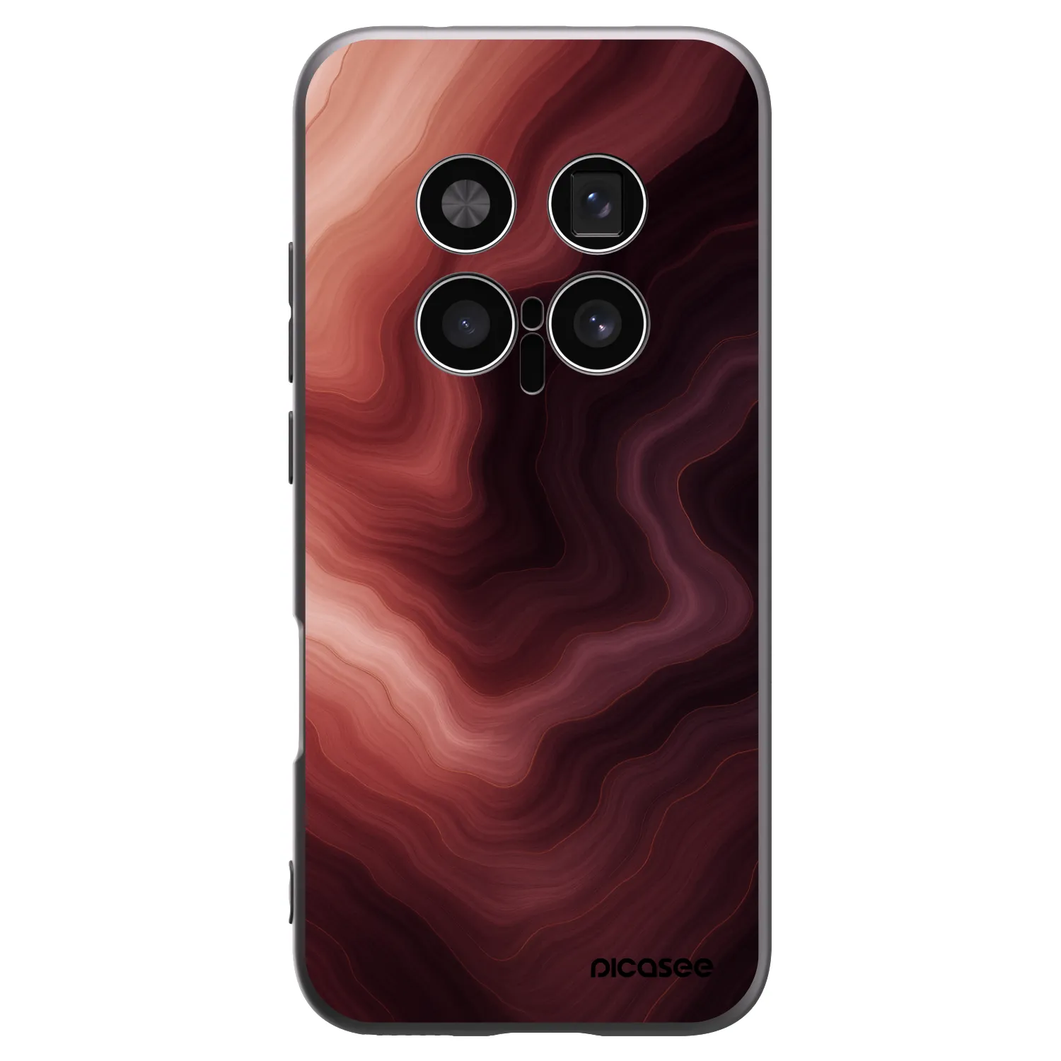Picasee silikonový černý obal pro Honor Magic8 Pro 5G - Rouge