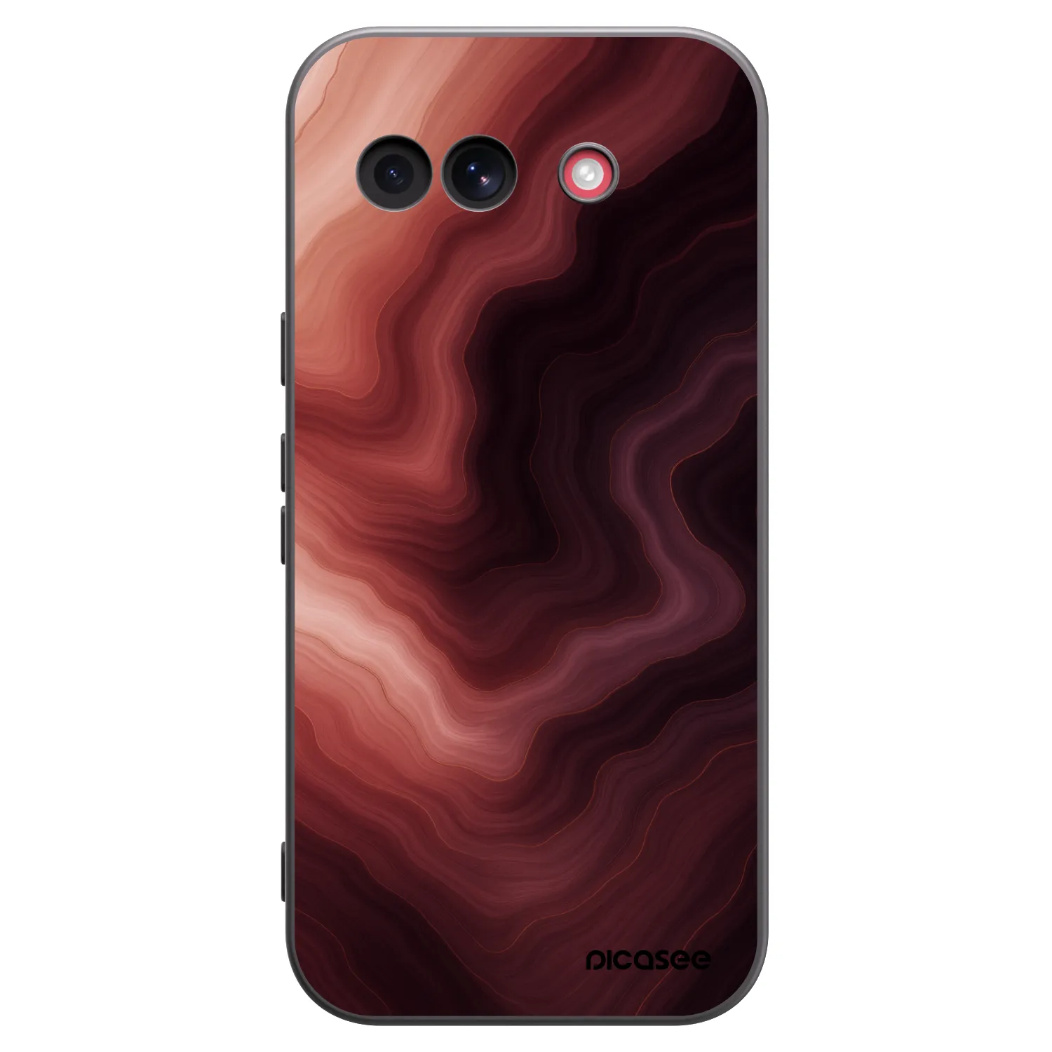 Picasee silikonový černý obal pro Google Pixel 10a - Rouge