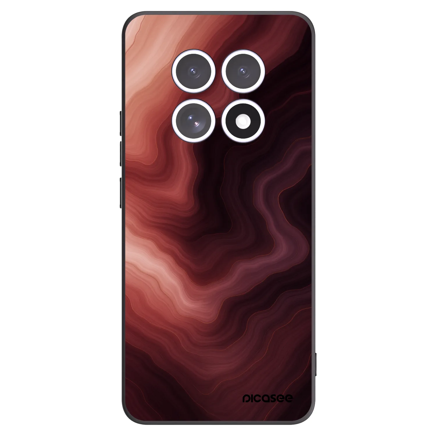 Picasee silikonový černý obal pro Xiaomi Redmi Note 15 5G - Rouge