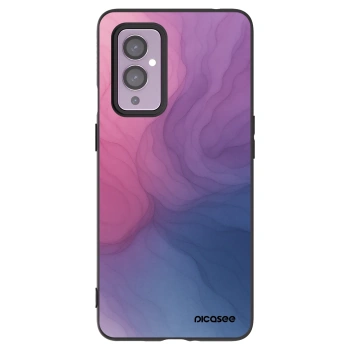 Picasee silikonový černý obal pro OnePlus 9 - Silk