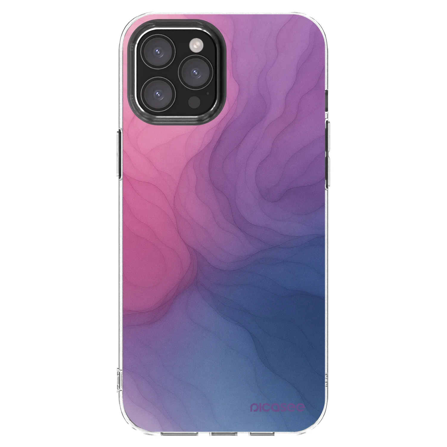 Picasee silikonový průhledný obal pro Apple iPhone 12 Pro Max - Silk