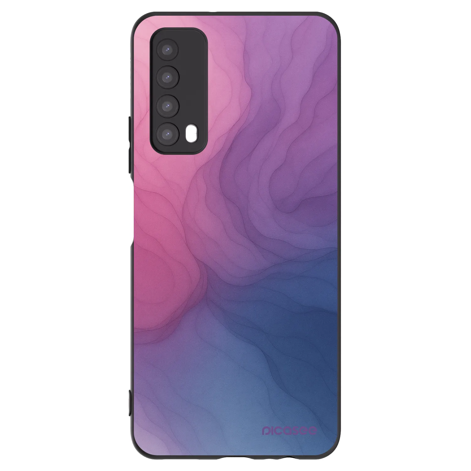 Picasee silikonový černý obal pro Huawei P Smart 2021 - Silk