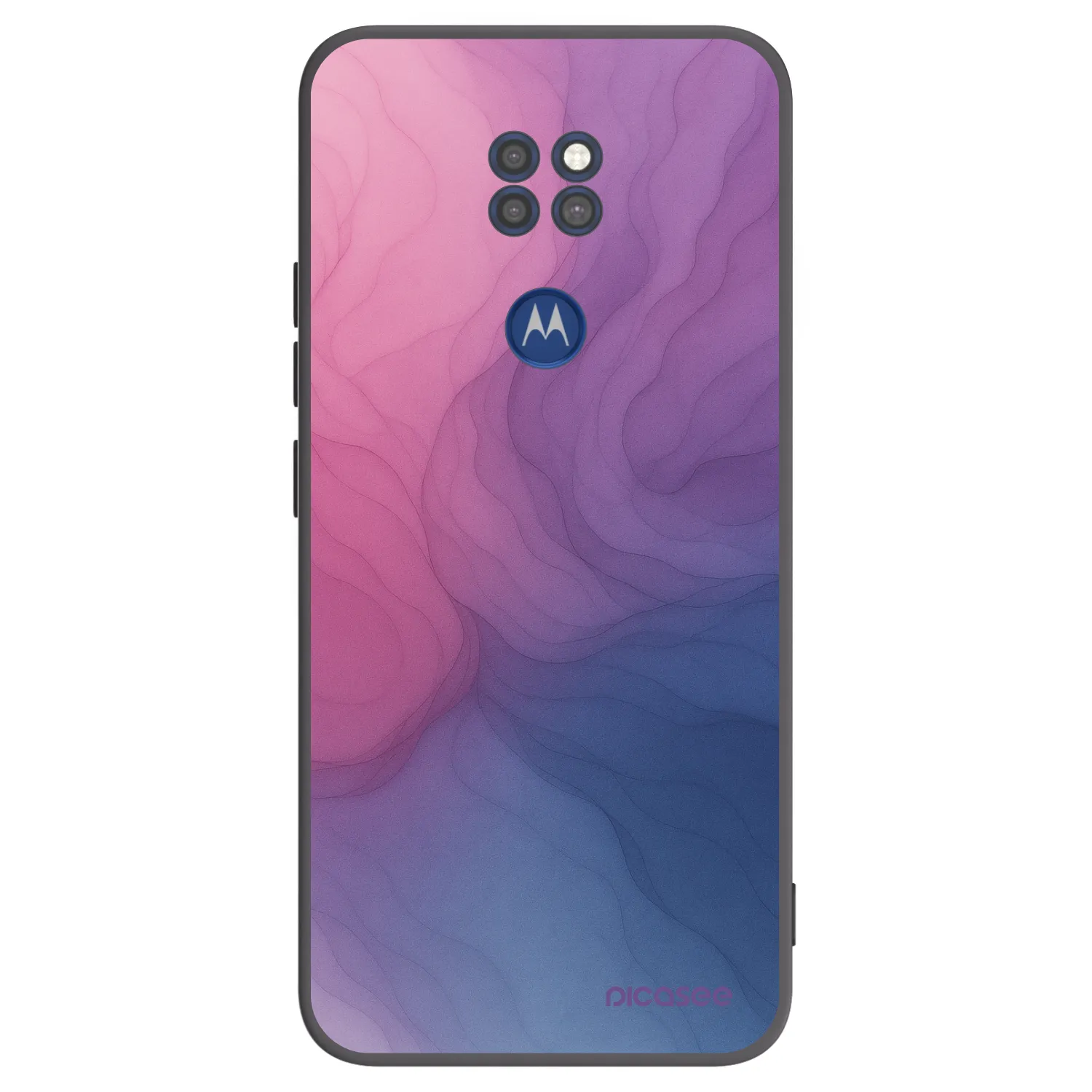 Picasee silikonový černý obal pro Motorola Moto G9 Play - Silk