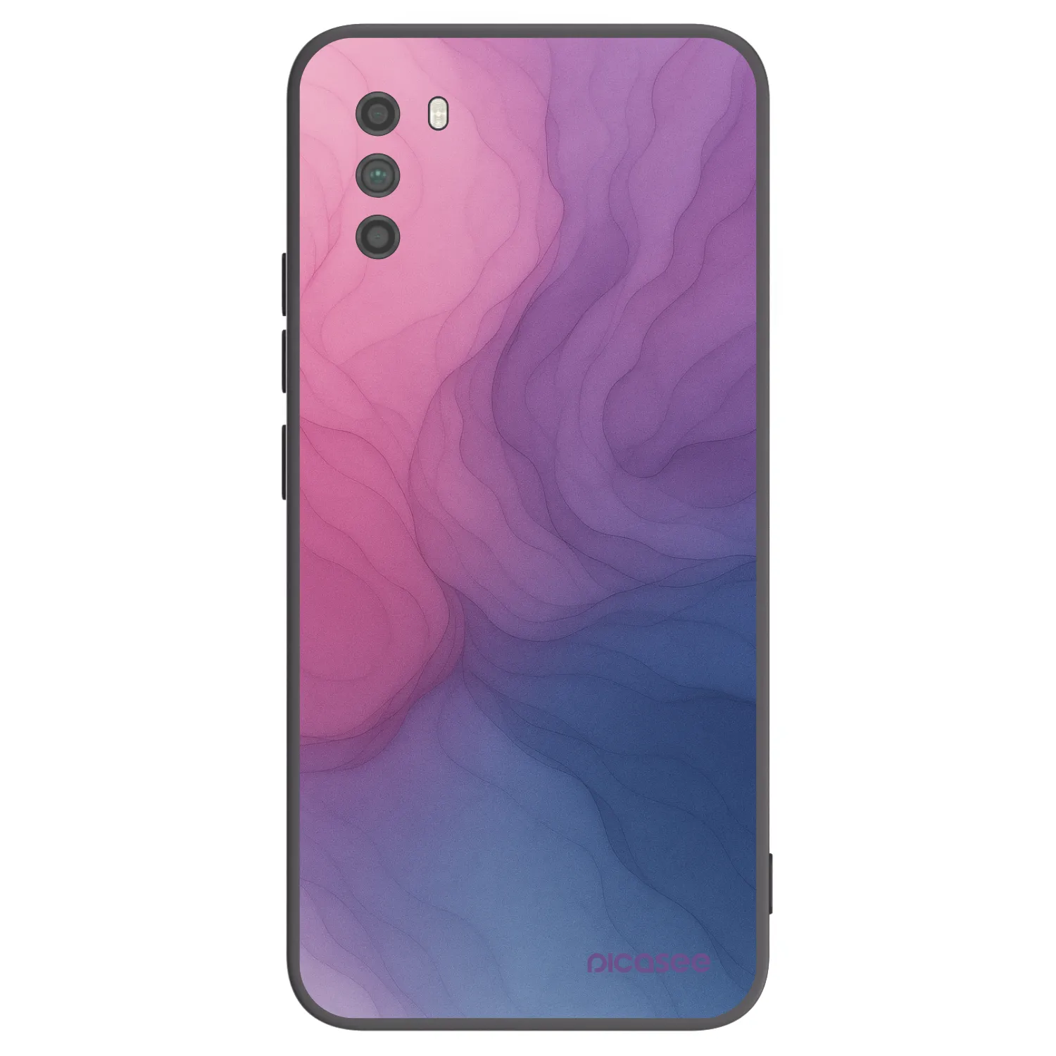 Picasee silikonový černý obal pro Xiaomi Poco M3 - Silk