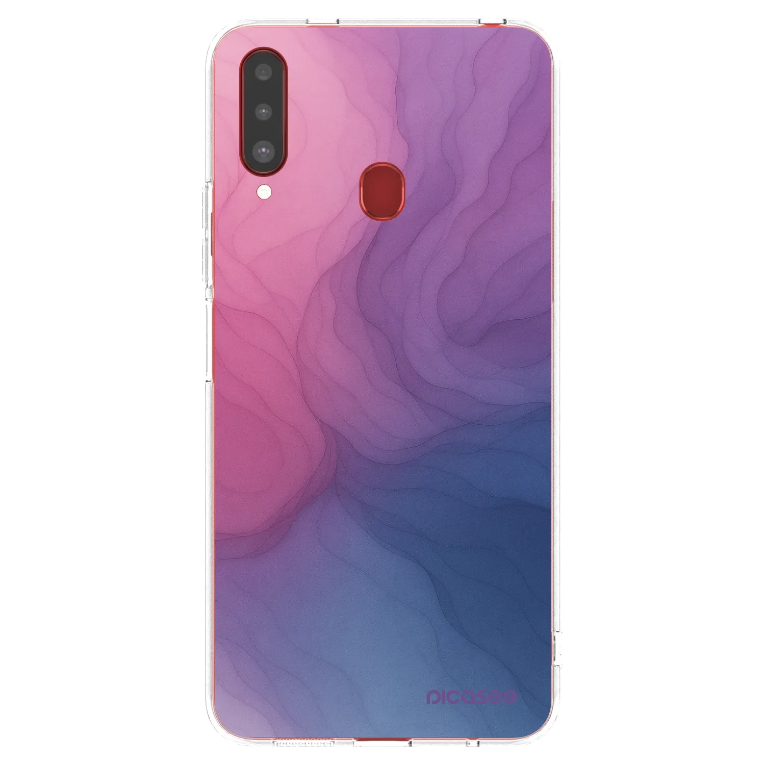 Picasee silikonový průhledný obal pro Samsung Galaxy A20s - Silk