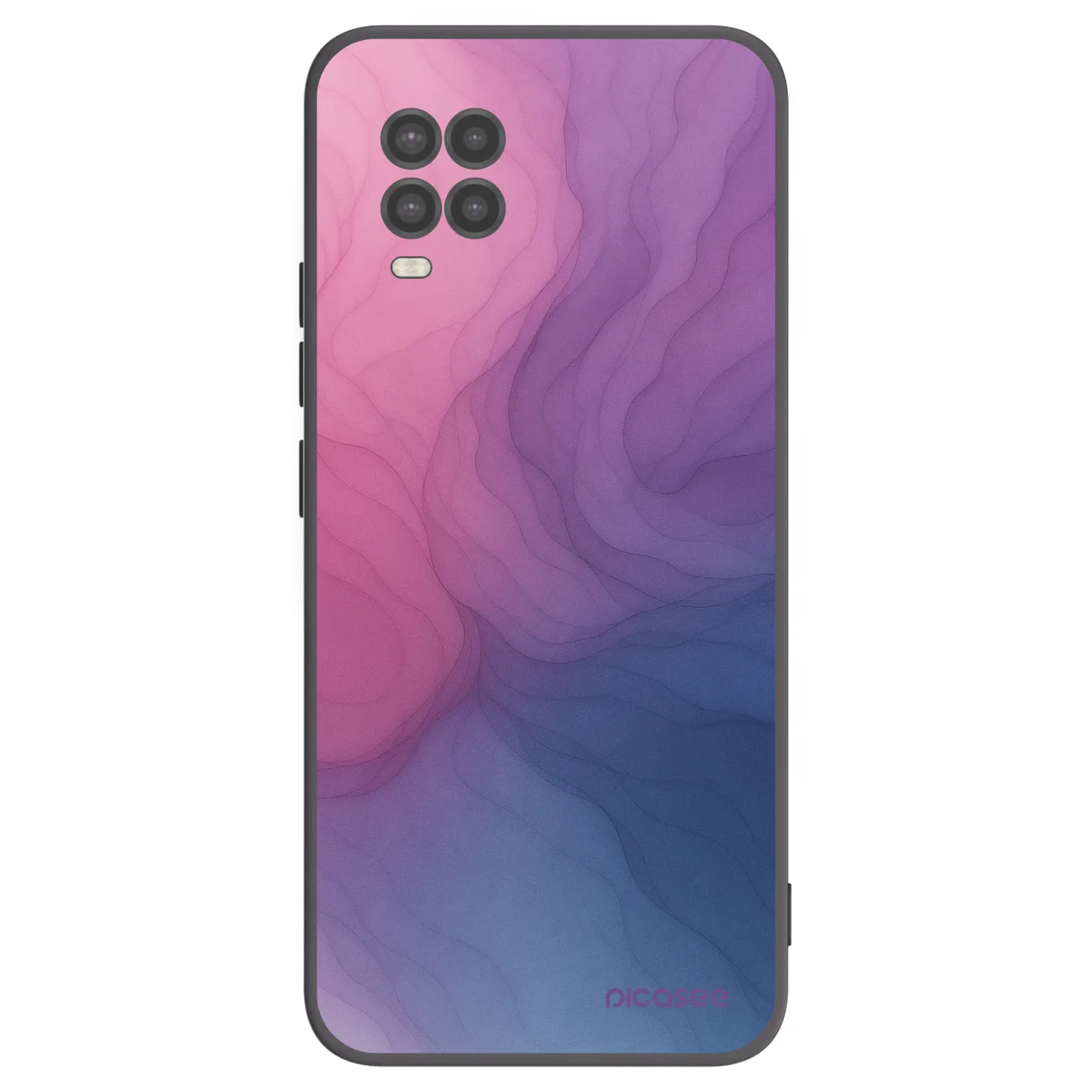 Picasee silikonový černý obal pro Xiaomi Mi 10 Lite - Silk